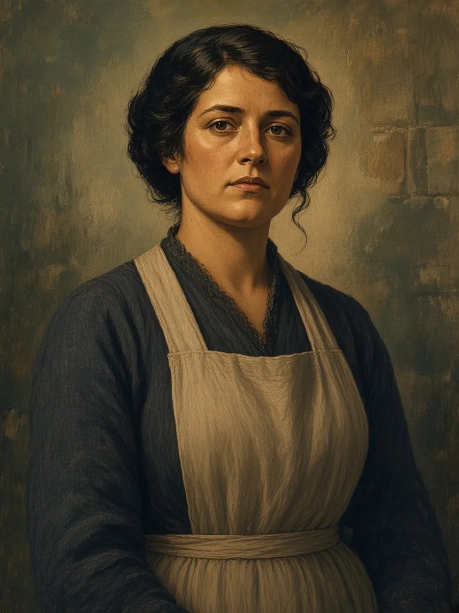 Ruth Hollins, a portrait