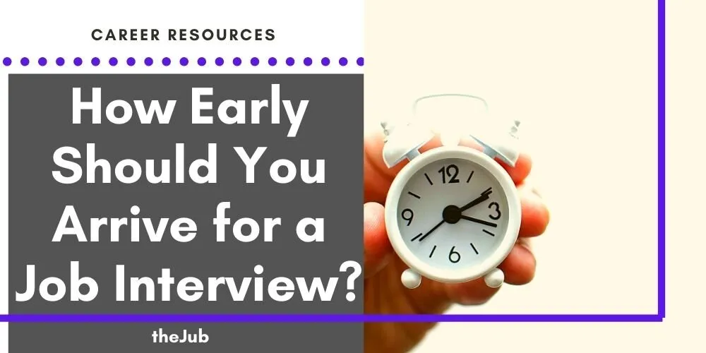 Image for When Should You Arrive For Your Interview? article