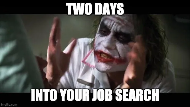 job search meme