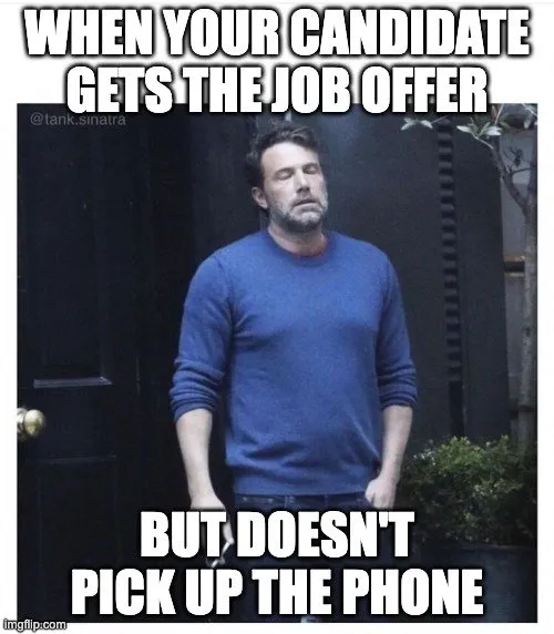 recruiter candidate meme