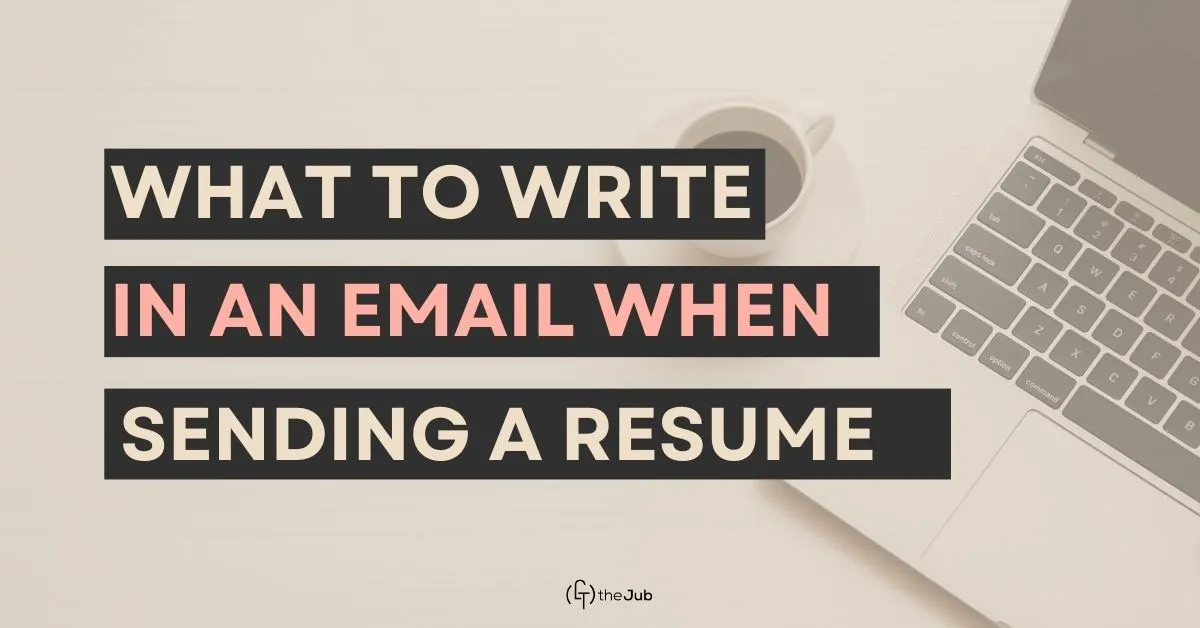 Image for What to Write in an Email When Sending a Resume article